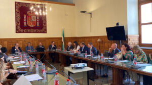 Imagen de archivo del curso para jueces celebrado recientemente en la sede del TSJA en Granada sobre los derechos de las personas con discapacidad en la administración de Justicia.